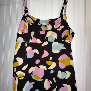 CAbi Multicolor Abstract Print Tank